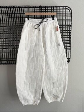 Free people Lift Off Barrel Pants white